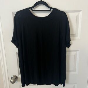 Torrid Black Short Sleeve Tee